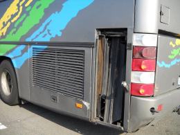Autokar swoim stanem zagrażał życiu podróżnych. Nie pojechał dalej