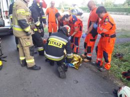 Kolejny wypadek z udziałem trójkołowca. Interweniował śmigłowiec LPR