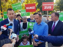 Paweł Kukiz i Władysław Kosiniak-Kamysz zainaugurowali kampanię w Opolu