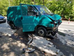 Czołowe zderzenie na Luboszyckiej w Opolu. Kierowca nietrzeźwy