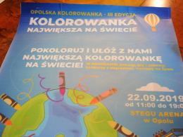 Dołącz do tworzenia największej kolorowanki w Opolu