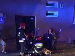 21-latek wjechał pod most na Bończyka autem dostawczym