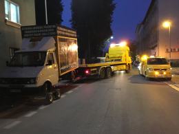 Policja interweniowała w sprawie ciężarówki z drastycznymi zdjęciami. Będzie skarga na mundurowych