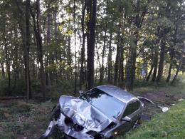 Gwoździce: zderzenie dwóch osobówek. Są utrudnienia w ruchu