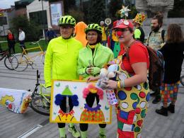 Kolorowa masa krytyczna przejechała ulicami Opola