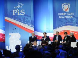 Jarosław Kaczyński na konwencji tematycznej Prawa i Sprawiedliwości w Opolu