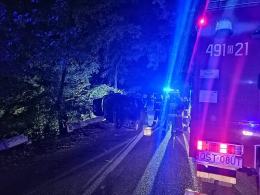 Dachowanie Audi A4 w miejscowości Góra św. Anny