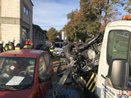 Niebezpieczny rajd mieszkańca Opolszczyzny po Raciborzu. Staranował 4 auta
