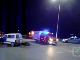 Nietrzeźwy spowodował wypadek, na pace przewoził skradziony motorower