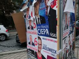 Ruszyła zbiórka banerów wyborczych. Można je oddać na rzecz fundacji