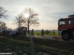 Tragiczny wypadek na krajowej 45. Nie żyje 58-letnia kobieta