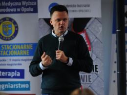 Szymon Hołownia gościem spotkania podsumowującego Ogólnopolski Tydzień Kariery w Opolu