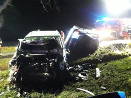 Wypadek w gminie Strzeleczki. 3 osoby ranne