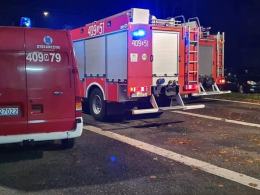 O krok od tragedii w Lewinie Brzeskim. Mieszkańcy wezwali straż