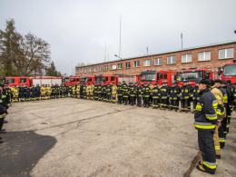 Strażacy ćwiczyli działania ratownicze w przypadku awarii przemysłowej