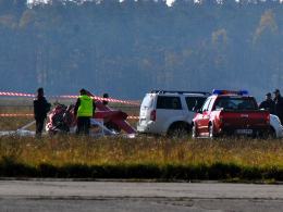 Wypadek w Kamieniu Śląskim. Awionetka runęła na ziemię 