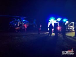 Wypadek w gospodarstwie rolnym w Warłowie