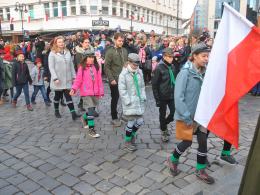 Opolanie tłumnie na Placu Wolności świętują 101 rocznicę odzyskania Niepodległości