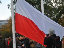 Opolanie tłumnie na Placu Wolności świętują 101 rocznicę odzyskania Niepodległości