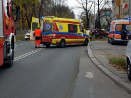 Wypadek pod ZUS-em na Wrocławskiej. Są utrudnienia w ruchu