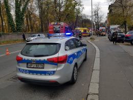 Wypadek pod ZUS-em na Wrocławskiej. Są utrudnienia w ruchu