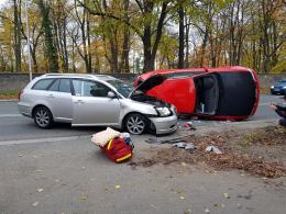 Wypadek pod ZUS-em na Wrocławskiej. Są utrudnienia w ruchu