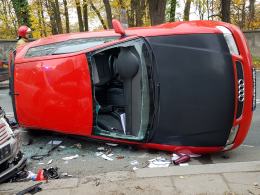 Wypadek pod ZUS-em na Wrocławskiej. Są utrudnienia w ruchu