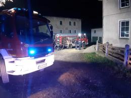 Pożar garażu w Polskiej Cerekwi. Mogło dojść do wybuchu