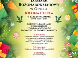 Jarmark Bożonarodzeniowy w Opolu. Jakie czekają nas atrakcje?