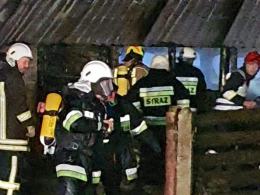 Płonęła altanka przy stadninie koni. Akcja w Dębskiej Kuźni 