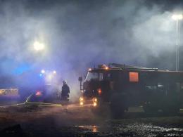 Płonęła altanka przy stadninie koni. Akcja w Dębskiej Kuźni 