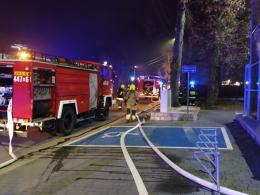 Plaga pożarów na Opolszczyźnie. Pożar w budynku przy stacji w Gogolinie