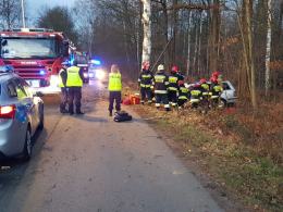 Śmiertelny wypadek między Skarbiszowicami a Szydłowem