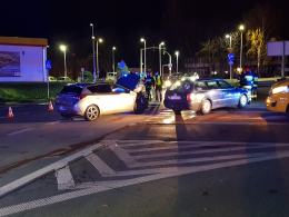 Zderzenie pojazdów na Piotrkowskiej w Opolu
