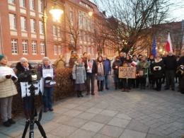 Opolanie protestowali w obronie sędziów