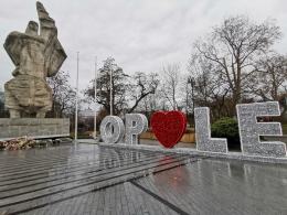 Świąteczna dekoracja na pl. Wolności zniszczona, wandal na izbie wytrzeźwień