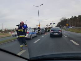 Wypadek na obwodnicy Opola. Kierowca pijany
