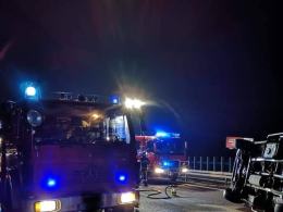 Kierowca lawety prawdopodobnie zasnął jadąc A4
