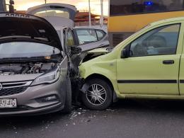 Zderzenie na ulicy Jagiełły. Jedna osoba w szpitalu