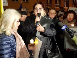 Ponad 1000 osób protestowało w obronie wolnych sądów