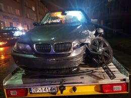 Wypadek na skrzyżowaniu Katowickiej z Kośnego