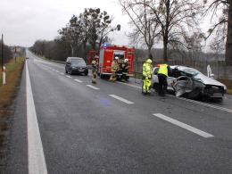 Zablokowana Krajowa 46 w miejscowości Dąbrowa. Są ofiary śmiertelne