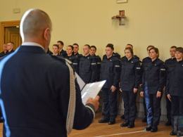 Ślubowali na sztandar