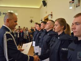 Ślubowali na sztandar