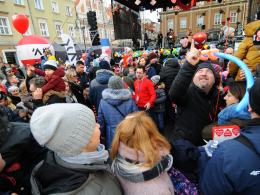 Opolanie utworzyli wielkie, żywe serce na rynku