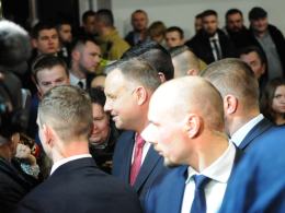 Prezydent Andrzej Duda odwiedził Namysłów