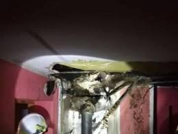 Ogromne straty materialne po pożarze w powiecie nyskim