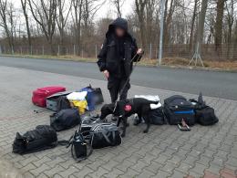 Zatrzymani na A4 mieli w torbach haszysz, marihuanę i ciastka haszyszowe