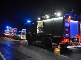 Wypadek dwóch osobówek przy zjeździe na Lewin Brzeski. Są ranni