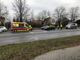 Samochód Straży Miejskiej zderzył się z Punto. Jedna osoba w szpitalu